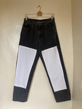 Patch Panel Jeans