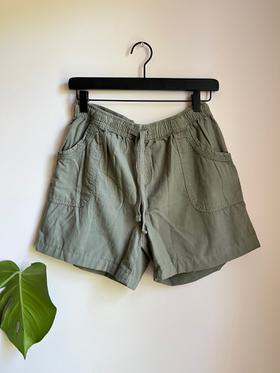 Green easy shorts