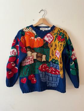 Fruit market sweater