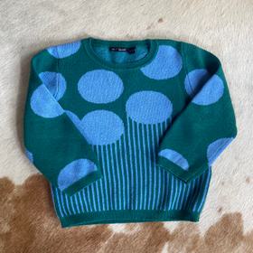 Mini Kardi Blue Big Rocks Sweater