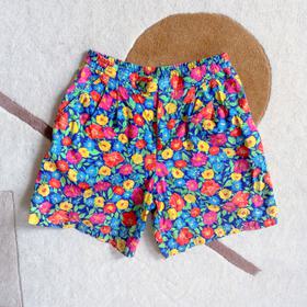 floral cotton shorts
