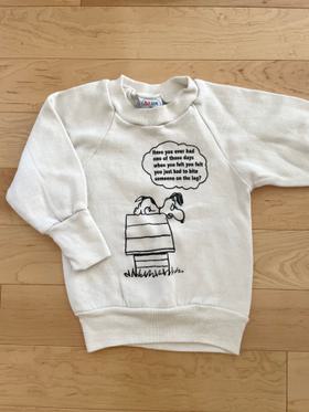 Vintage Snoopy Peanuts sweatshirt