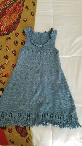 Vintage Knit Wool Dress