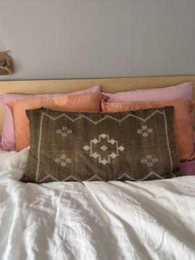 Moroccan XL Cactus Silk Pillow Cover