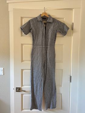 Coveralls in Gingham