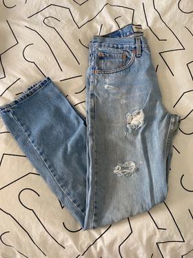 Distressed 505 Jeans