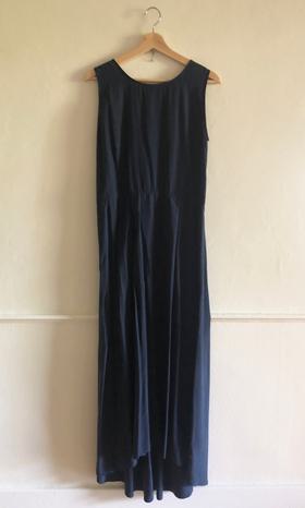 long silk dress