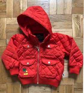 Cherry Quilted Jacket