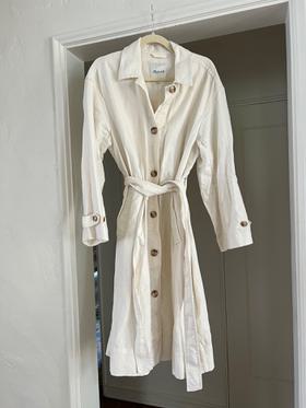 Cotton Linen Trench