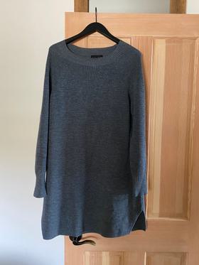 Merino wool blend sweater dress