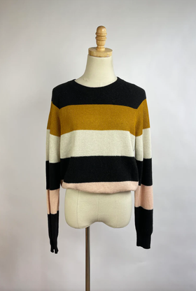 Magdalena Striped Sweater