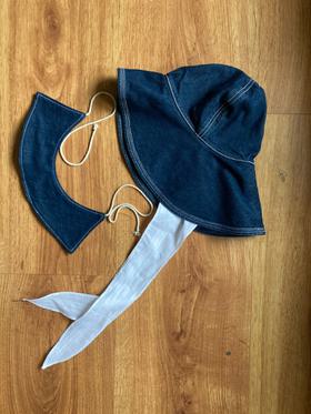 Adult Joanna Sou’wester Blue Jean hat