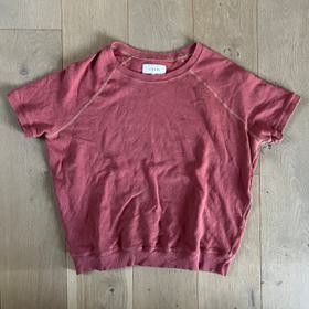 Short Sleeve “College” Sweatshirt