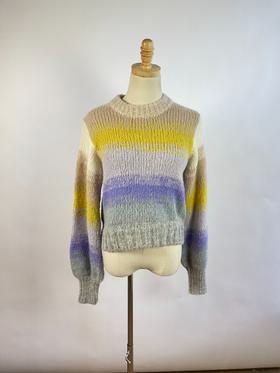 Pastel Puff Sweater