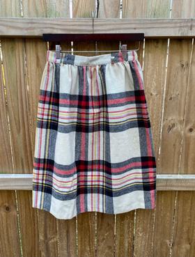 Union Made Wool Skirt