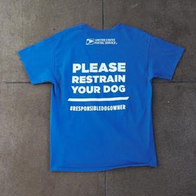 Dog v Mailman USPS T-Shirt