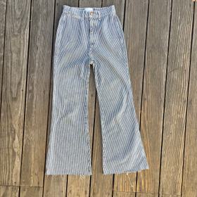 Melody Jeans in Hickory Stripe