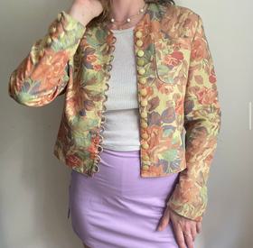 Vintage floral jacket