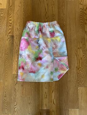 Floral Watercolor Effect Skirt