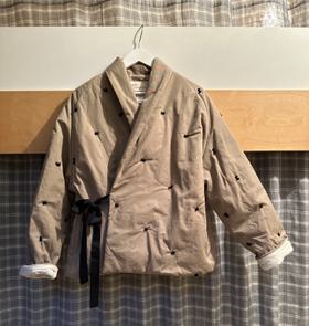 Tan quilted coat