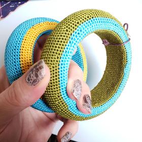Set of Crocheted Bracelets