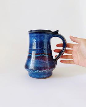 Pottery mug using Mt St Helen’s ash