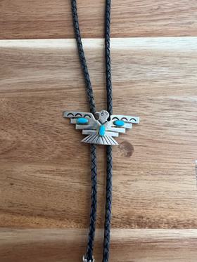 Sterling Silver & Turquoise Bolo