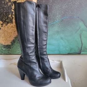 Tall Leather Boot