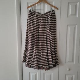 Sample Striped Skirt