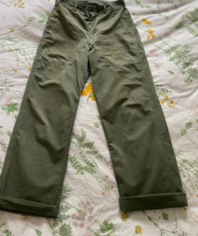 OG Military Army High Waisted Pants