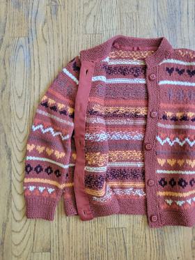 Button up knit cardigan