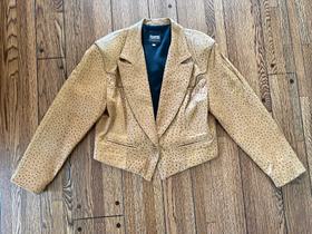 Western Leather Jacket / Blazer