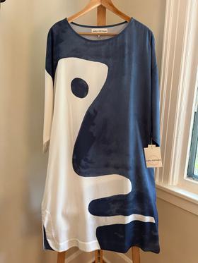 Wilma Abstract Face Tunic Dress