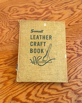 1950 Sunset Leather Craft Book