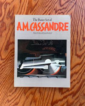 1979 AM Cassandre Poster Art Deco Book