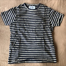 Organic Navy Stripe T-Shirt