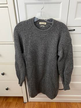 100% wool sweater dress/tunic