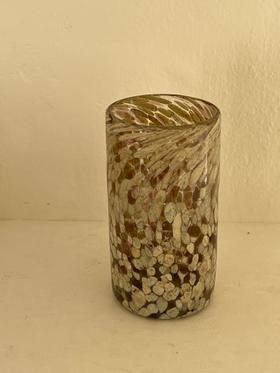 Italian glass tumbler / vase