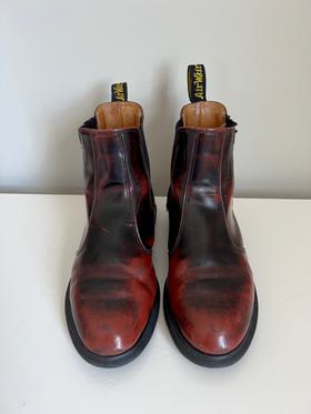 Smooth Leather Chelsea Boots