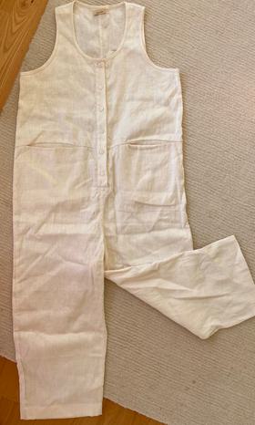 Linen Pocket Jumpsuit