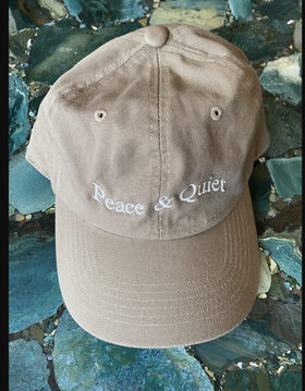 Peace & Quiet hat