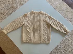 Vintage Irish Wool Puff Sweater