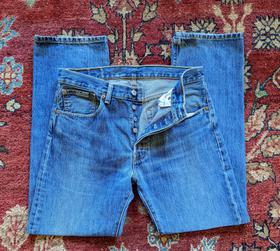 501 Button Fly Jeans