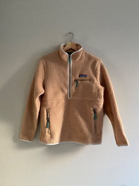Retro Pile Fleece Pullover Sweatshirt