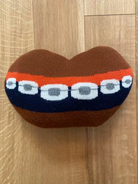Mouth Shaped Pillow - Braces