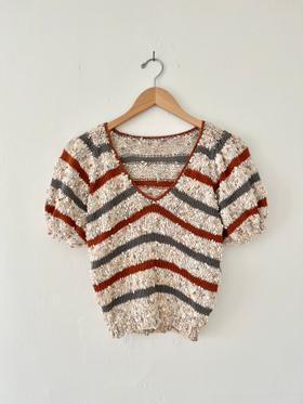 Handmade Vintage Confetti Sweater
