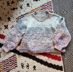 Ombre Handknit Sweater