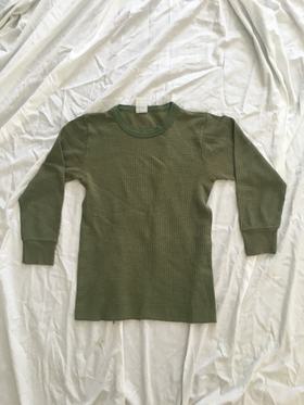 Green Crew Neck Thermal
