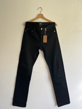 Black New Standard Unisex Jeans