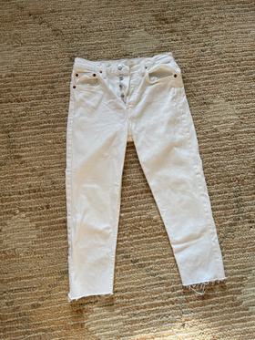 Size 26 White jeans